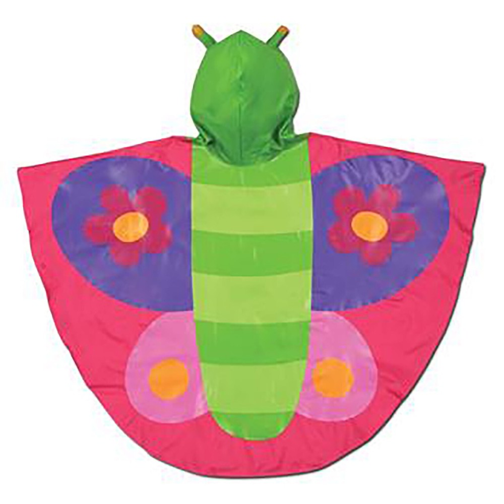 Stephen Joseph Rain Poncho, Butterfly.