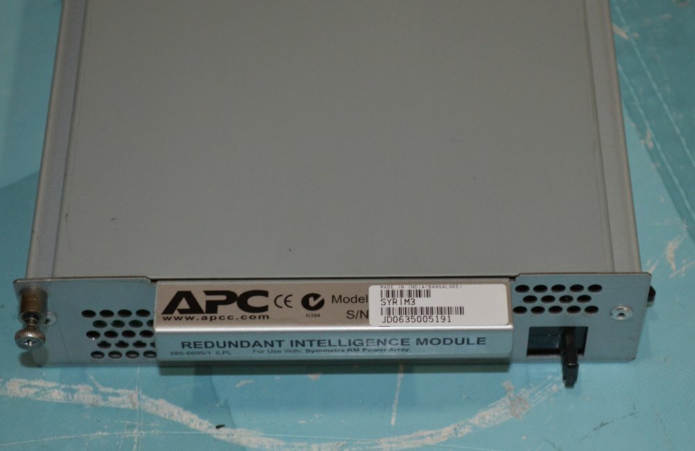 APC Redundant Intelligence Module Model: SYR1M3