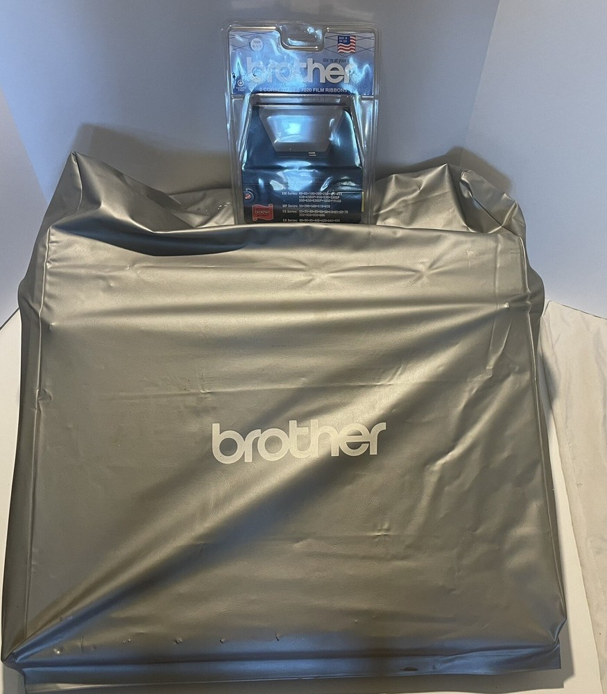 Brother EM-80 Typewriter Tested Working With Cover, 7220 Black Read Description