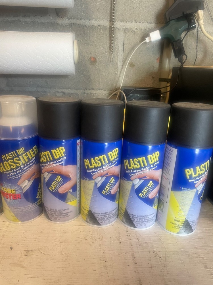 plastidip rim finish black