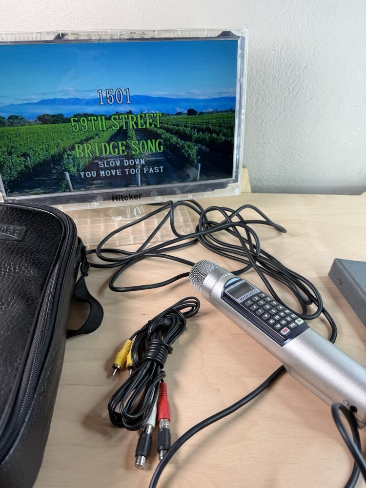 Magic Sing ii Enter Tech Karaoke Microphone Working