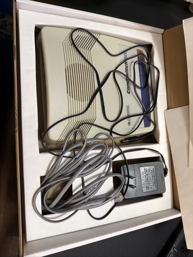 Command Communications Com (CS5500) 4-Ports External Switch Not Tested