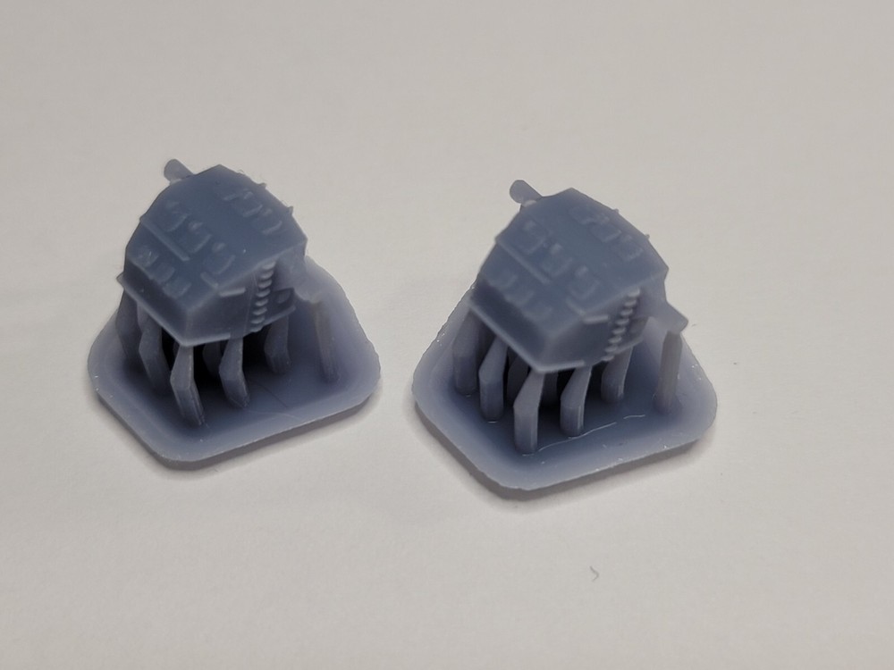 1/350 3D Printed US Navy MK37 Base X 4