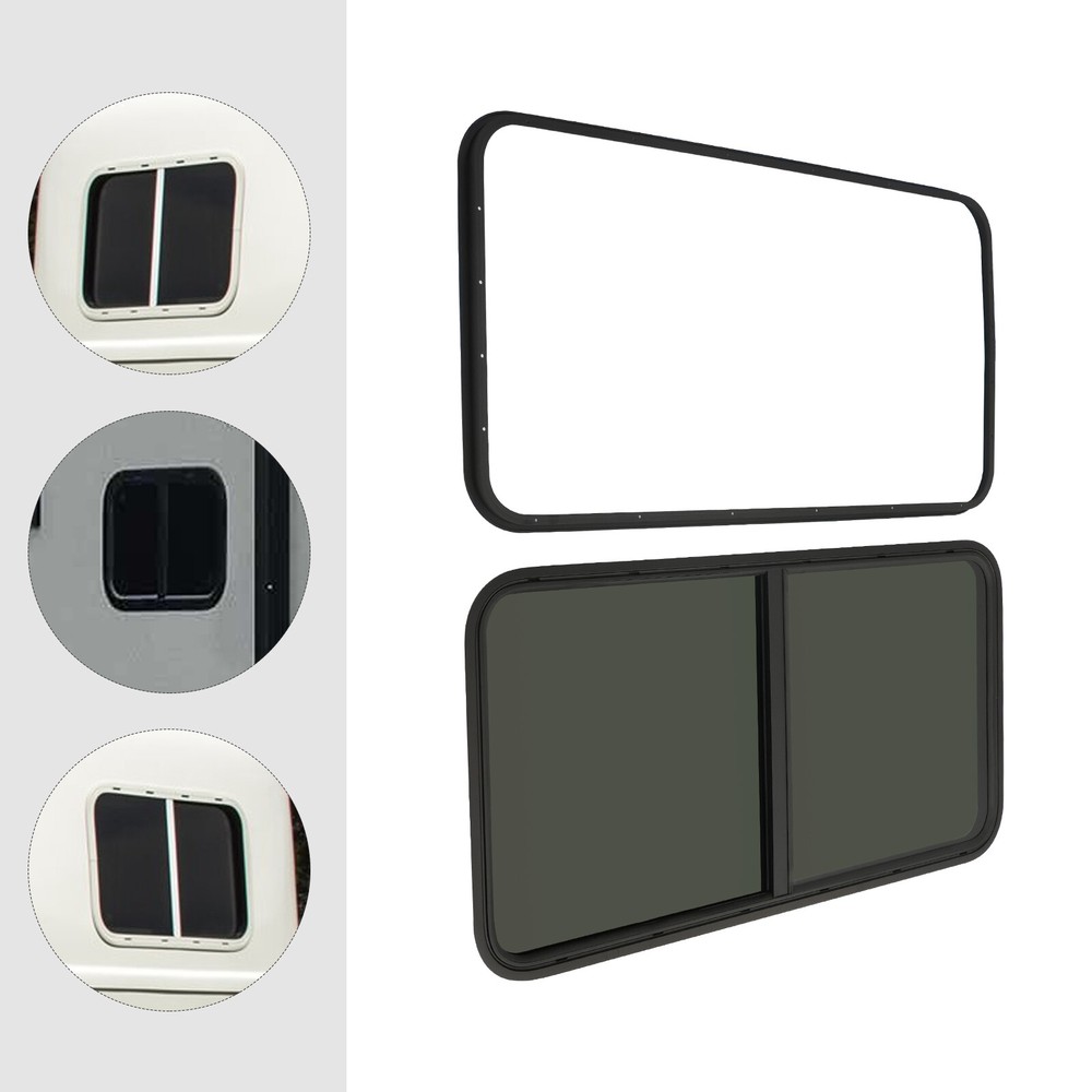 NEW RV Window Horizontal Sliding Windows Multiple Wall Thicknesses Waterproof US