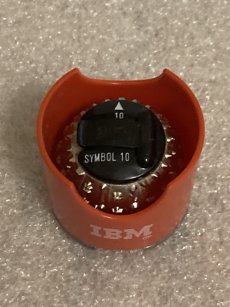 IBM SYMBOL 10 TYPE BALL 10 Pitch Selectric