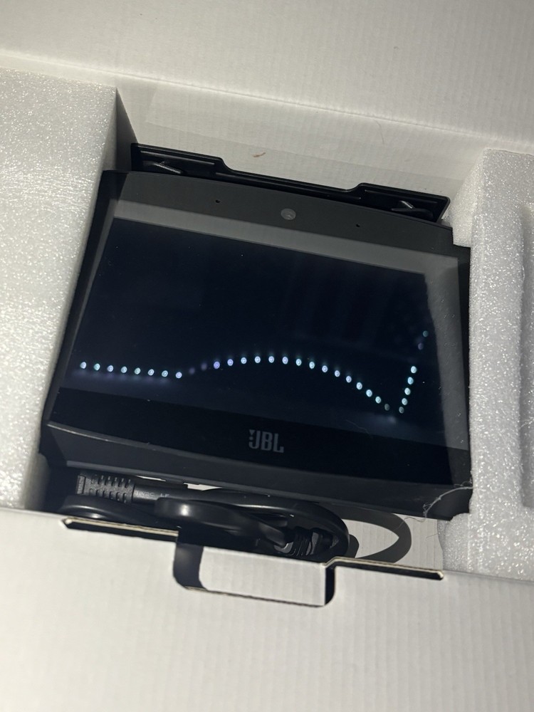 JBL Link View Smart Display Google Assistant Speaker Bluetooth WiFi w Power Cord