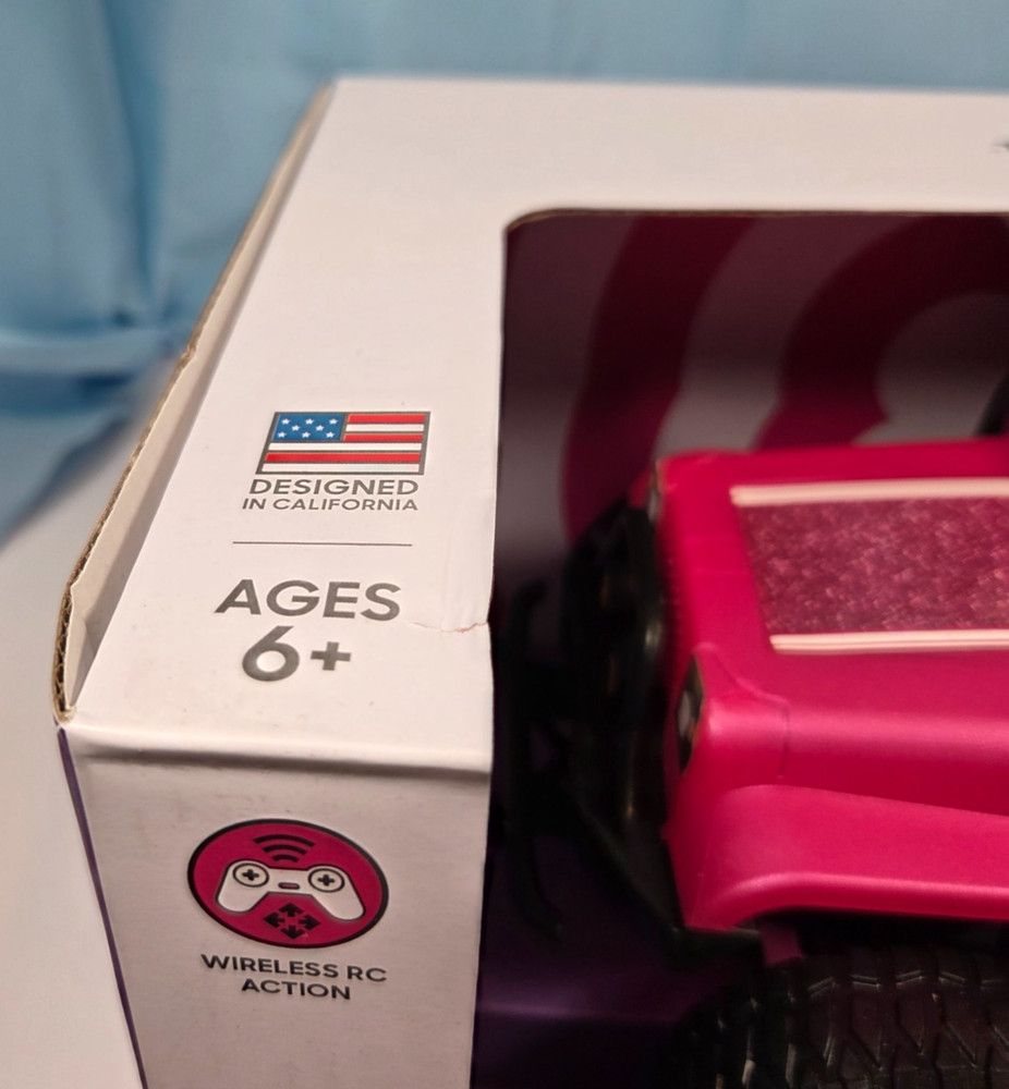 Remote Control All-Terrain Vehicle Pink Sharper Image Trail Pixie NEW In Box