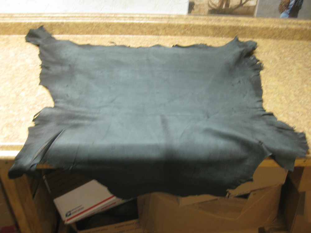 Sheep Skin Black Leather  # 0010781 Row D