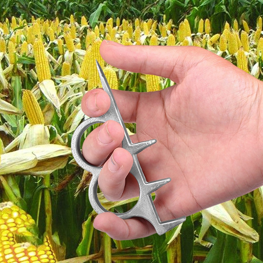 Aluminum Alloy Corn Quick Husker High Hardness Corn Peeling Tool Kitchen US AC