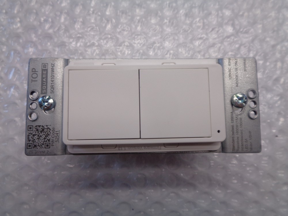 SQUARE D X SERIES SQR14101WHZ SWITCH WHITE NSMP