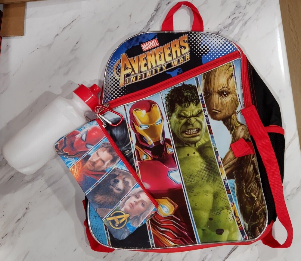 Marvel Avengers Infinity War Backpack 3 Pieces