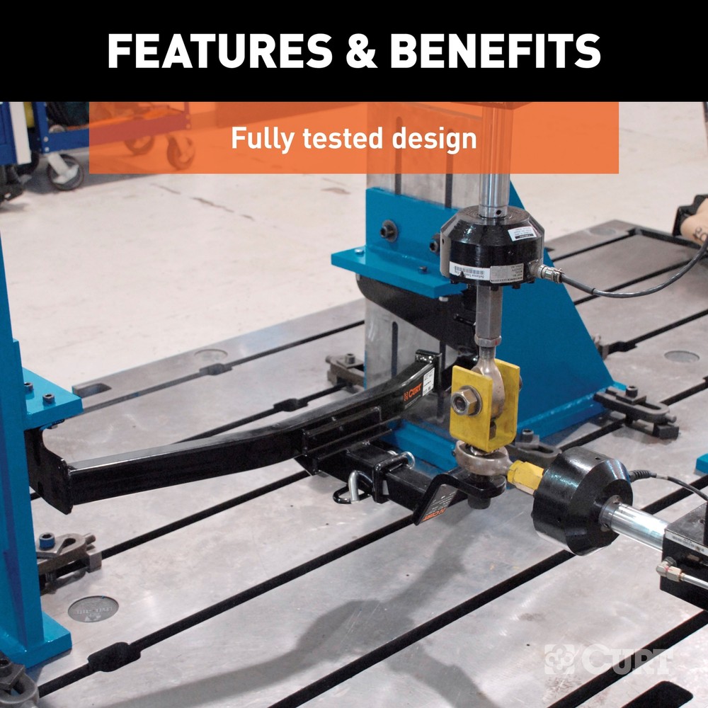 For 2011-2018 Porsche Cayenne Trailer Hitch Curt 13116 2" Tow Receiver Class 3