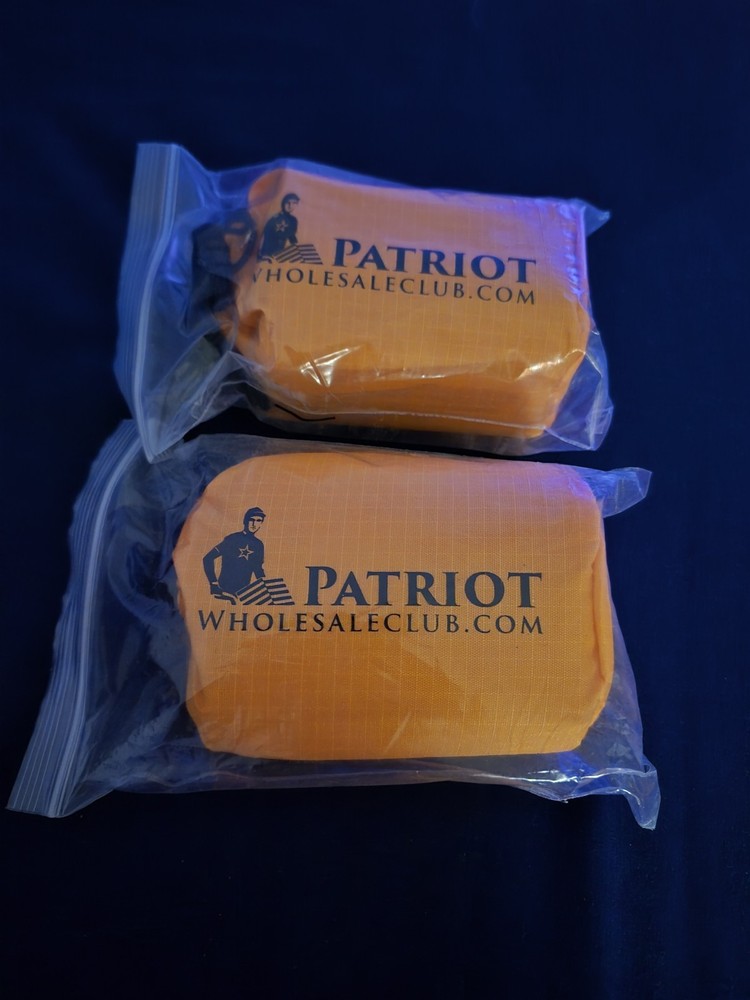 2 Compact Emergency Survival Blankets or Sleeping Bags Outdoors Camping