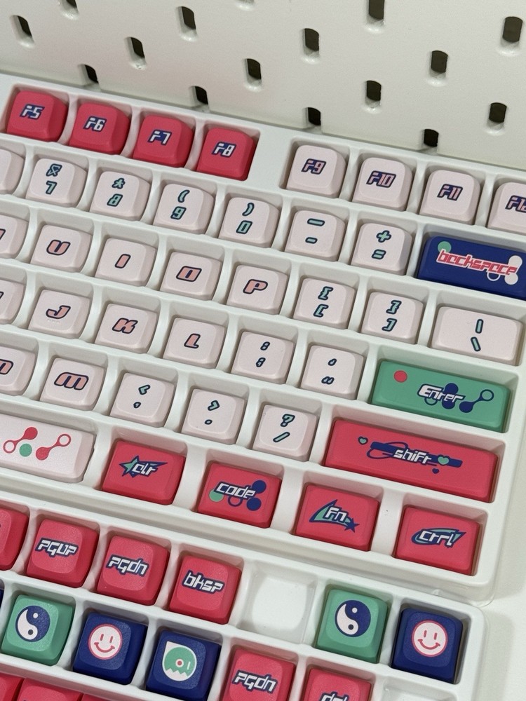 KEYTOK - Wave - KDA Profile Dye-Sub PBT Keycaps