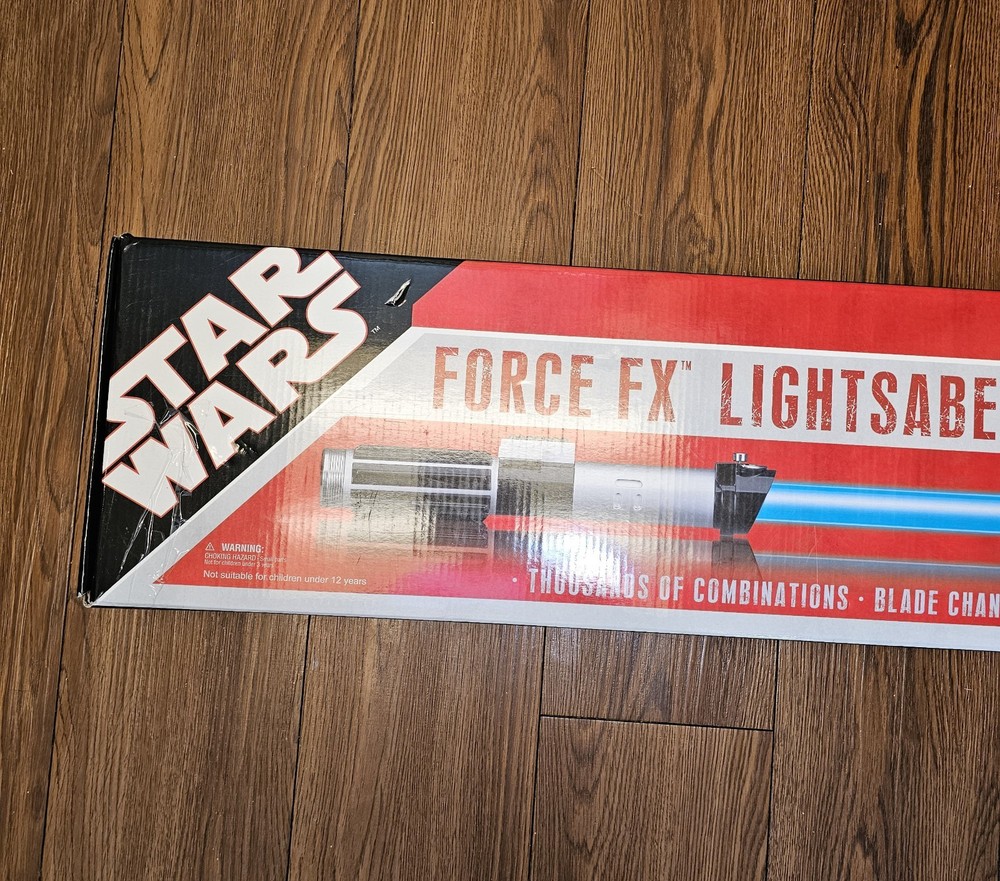 Master Replicas Star Wars Force FX Lightsaber Construction Set *Working* 2007