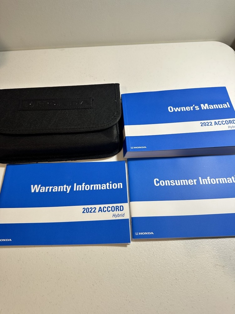 2022 Accord Hybrid Owner's Manual