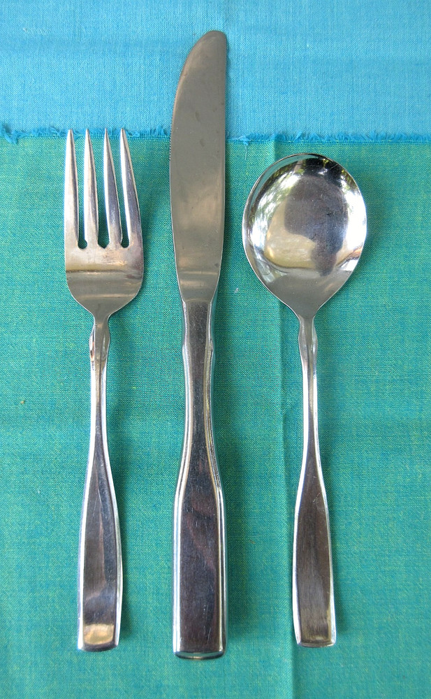 3 DELTA Airlines Stainless Flatware Cutlery Utensils