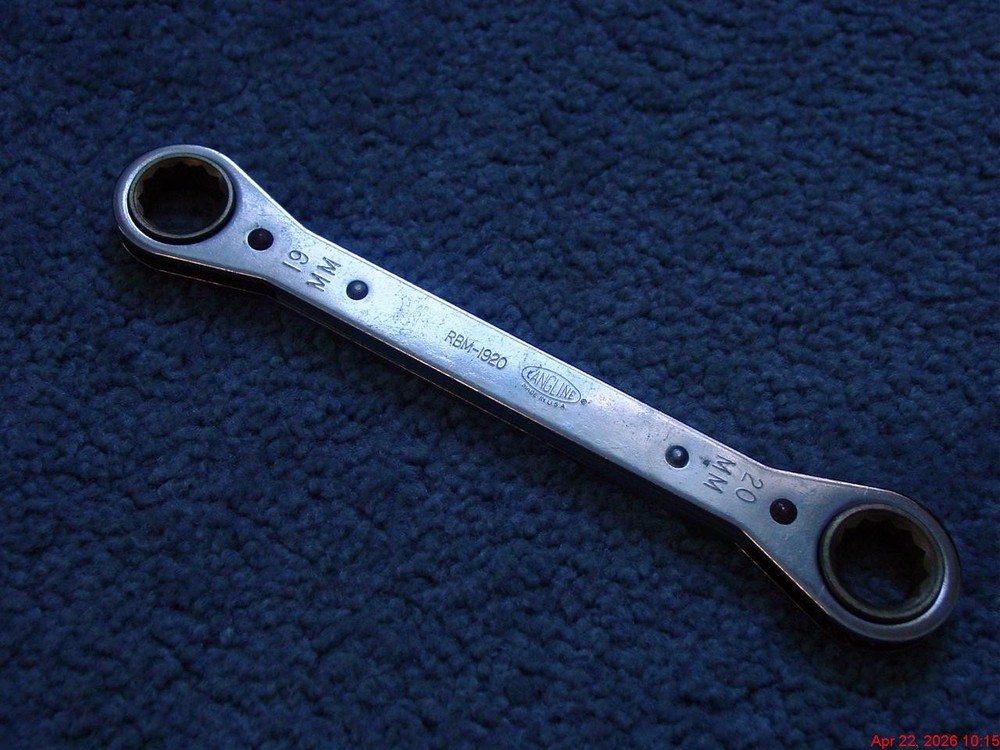 (6) Langline Double Box End Metric Wrenches