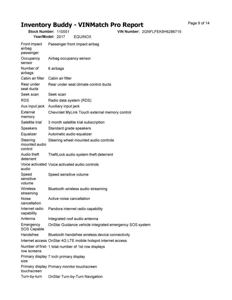 Dash Panel Fits 10-17 EQUINOX 10323390