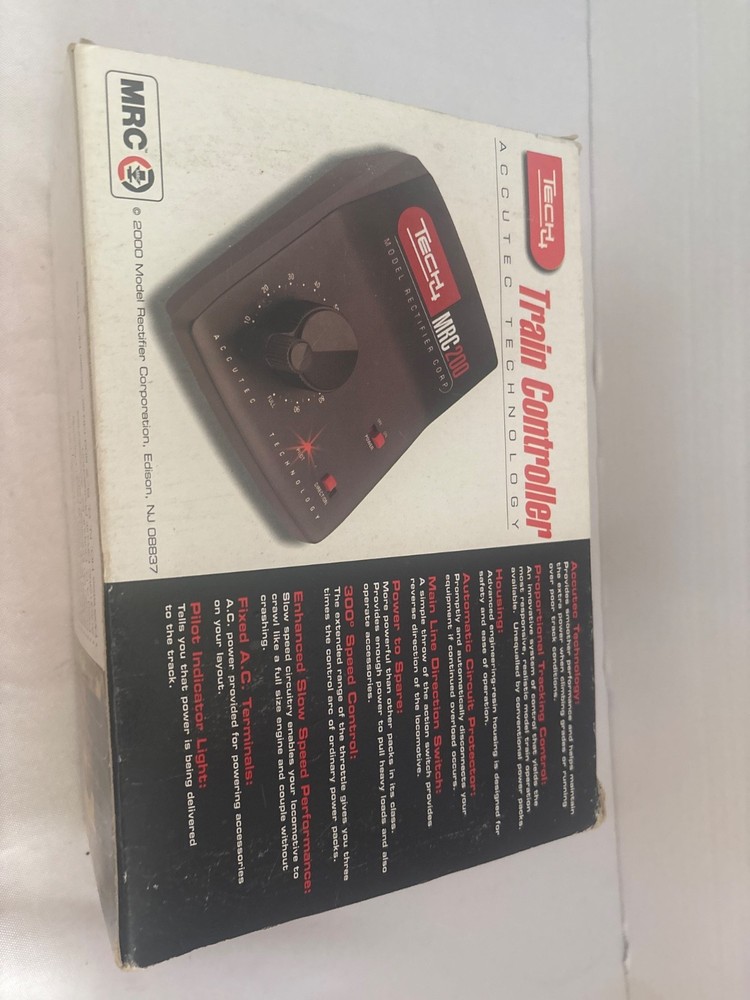Model Rectifier Corp Tech 4 MRC 220 Model Train Transformer Power Control System