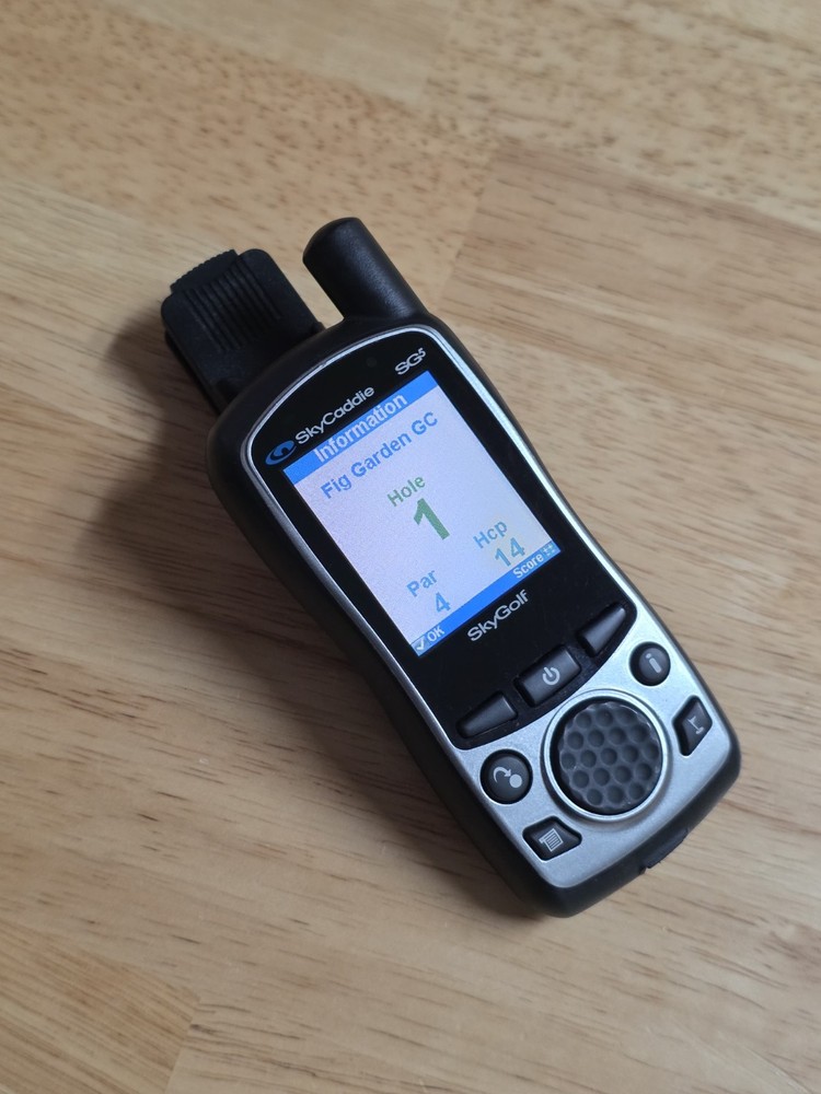 Sky Caddie SG5 Handheld golf Golf Course Rangefinder GPS ** Tested Working **