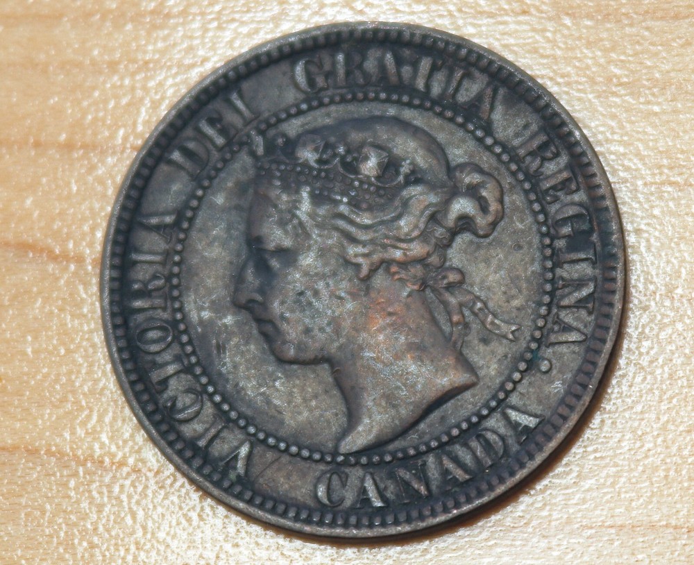 1893 Canada 1 Cent Victoria
