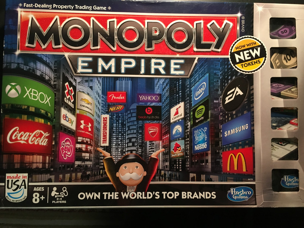 Monopoly EMPIRE OFFICE TILE Game Replacement Piece 2014