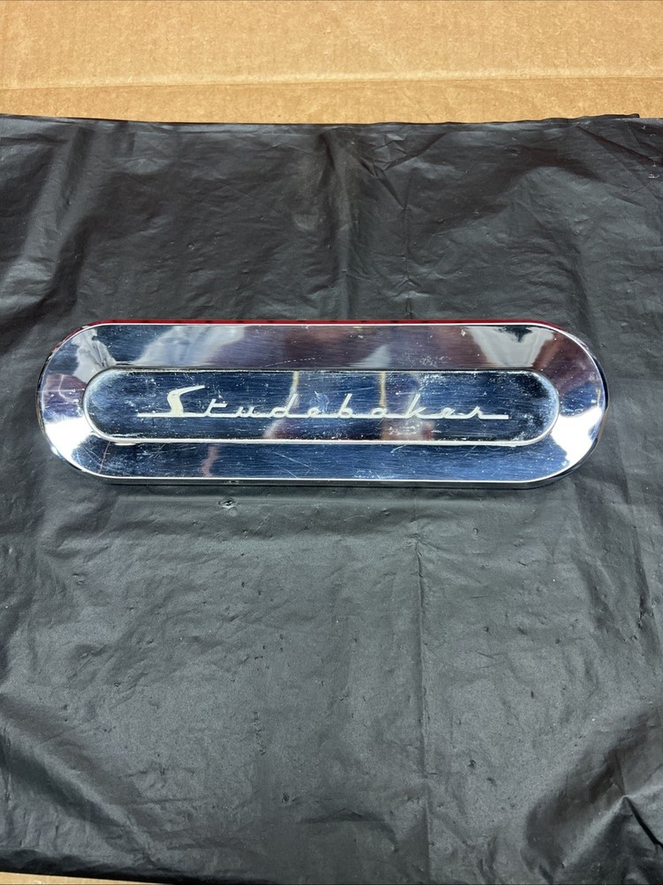 Radio delete plate for Studebaker