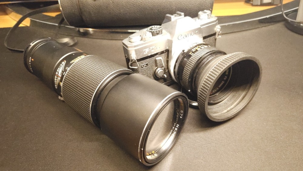 Canon FTb QL Camera with Avanar Dyna Coated Lens