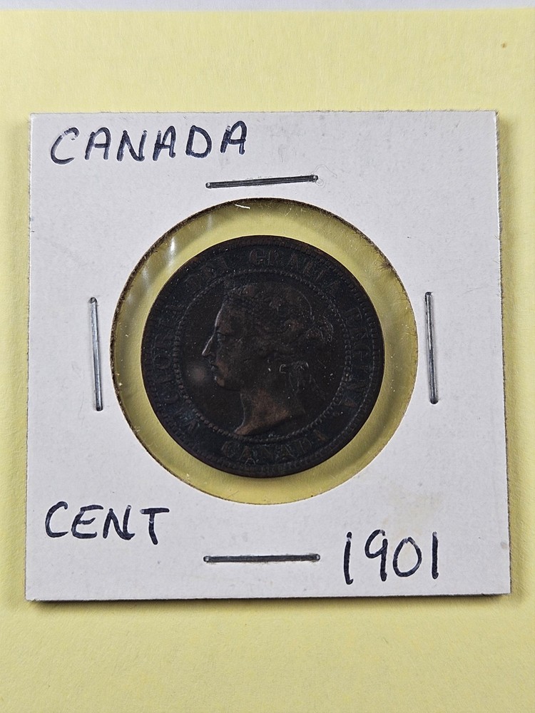 COIN - CANADA - 1 CENT 1901