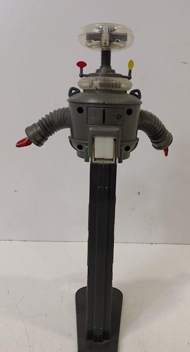 Lost in space robot Pez collector find unit