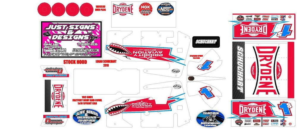 1RC SPRINT WRAP LOGAN SCHUCHART 2018  THEME