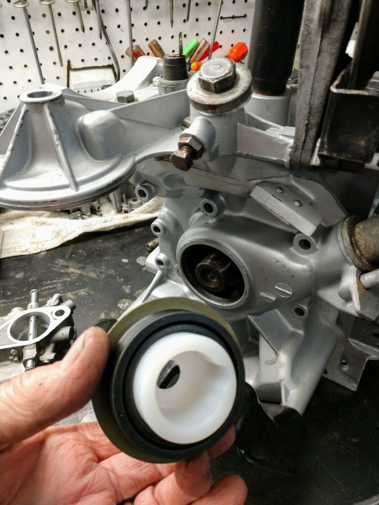 CORVAIR HARMONIC BALANCER PULLER WITH CRANK PULLEY SEAL INSTALL TOOL