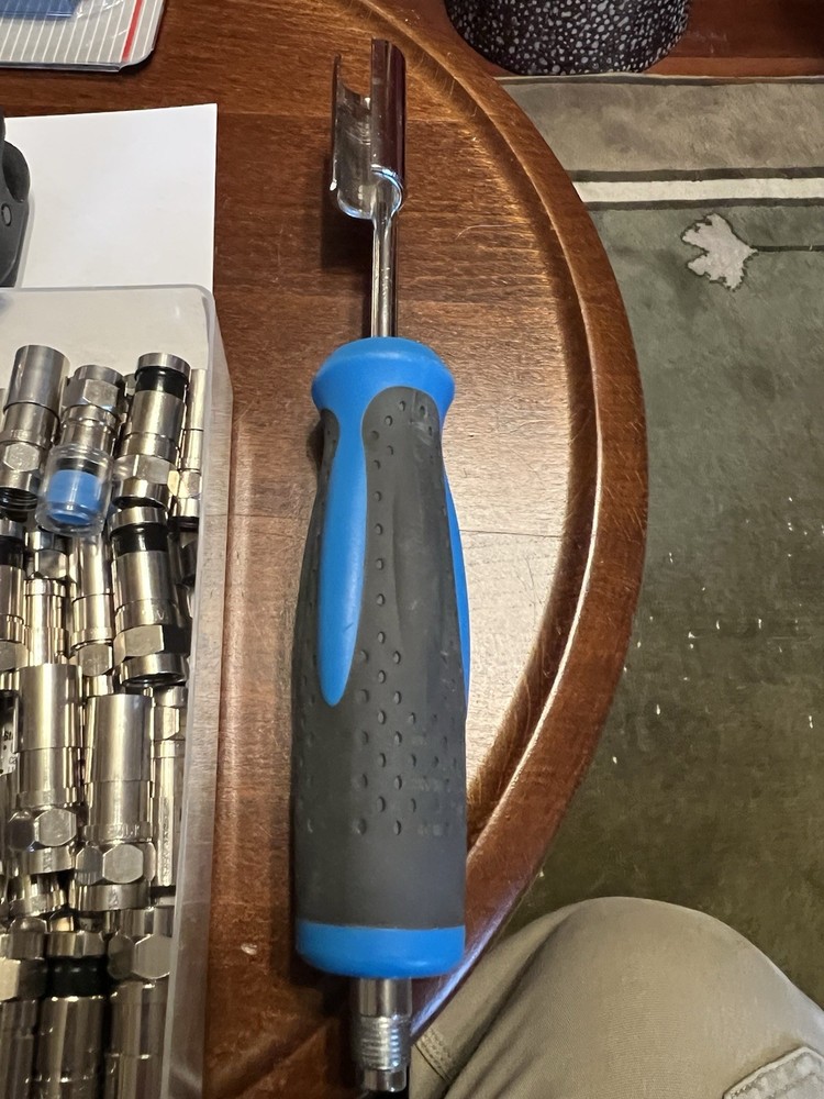 Home Network & Coax Tool Kit – Cable Tester, Compression Tool, F Connectors