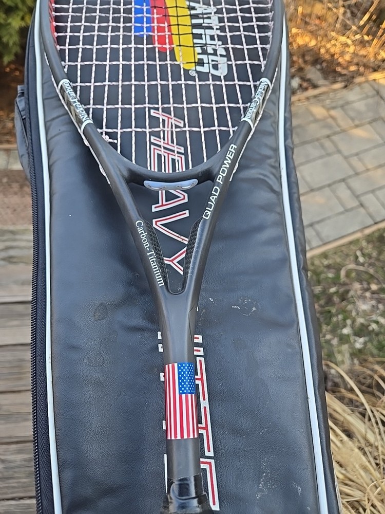 Feather Squash Racquet - Heavy Hitter
