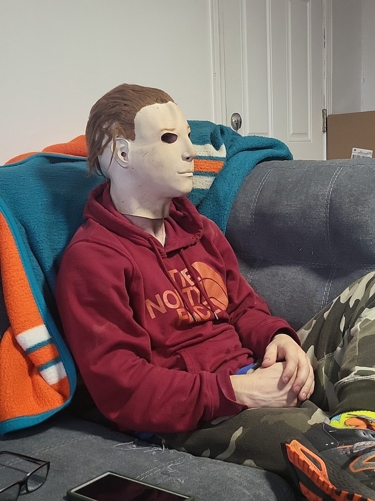 Michael Myers Mask Don Post (Blue Lips)