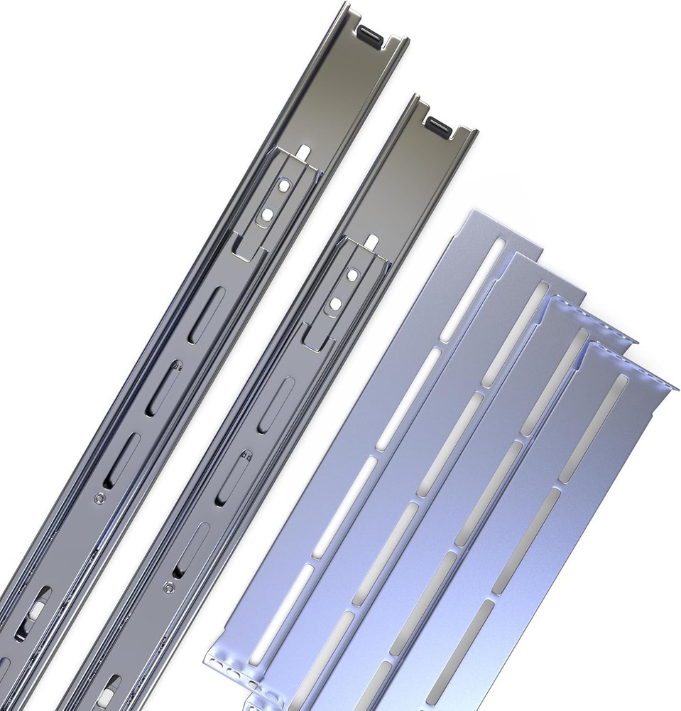 Adjustable Sliding Rails 18"-25" Depth for Server Rack