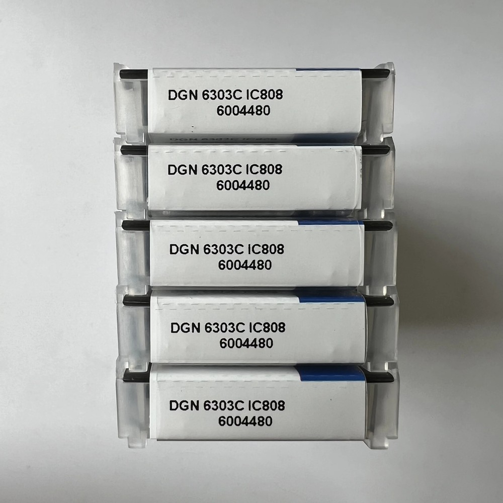 ISCAR / DGN6303C IC808 / Industrial indexable carbide inserts 10 Pcs