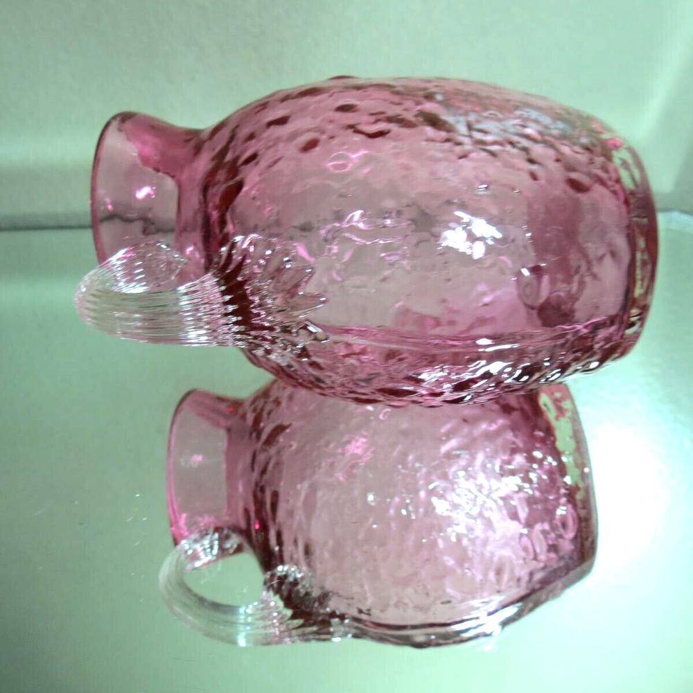 Petite MCM Handblown Cranberry pitcher