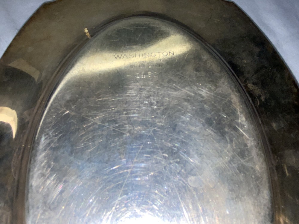 Washington Silver Company Silverplate Serving Tray