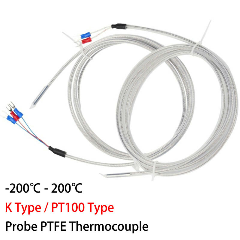 K / PT100 Type Temperature Sensor Probe Thermocouple Waterproof, Anticorrosive