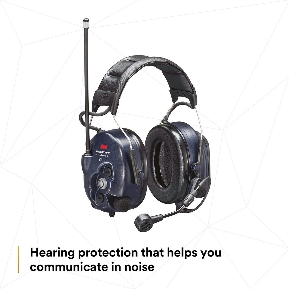 3M PELTOR LiteCom PRO III Headset, Headband, Professional Grade