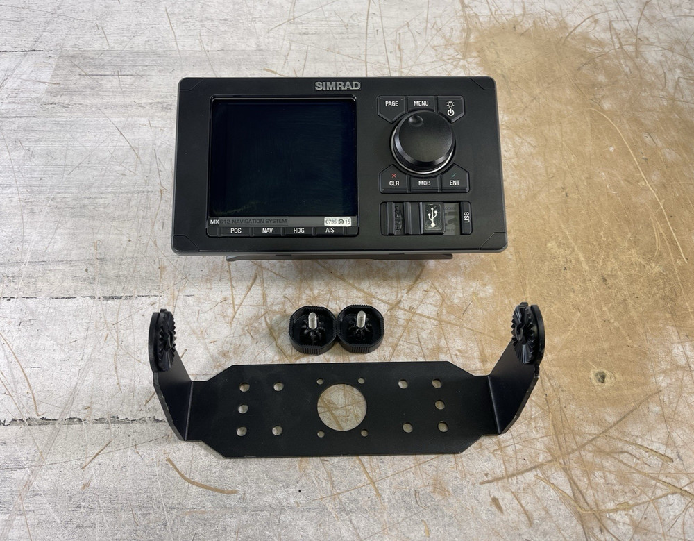 SIMRAD MX612 CDU NAVIGATION SYSTEM - (UNTESTED/FOR PARTS)