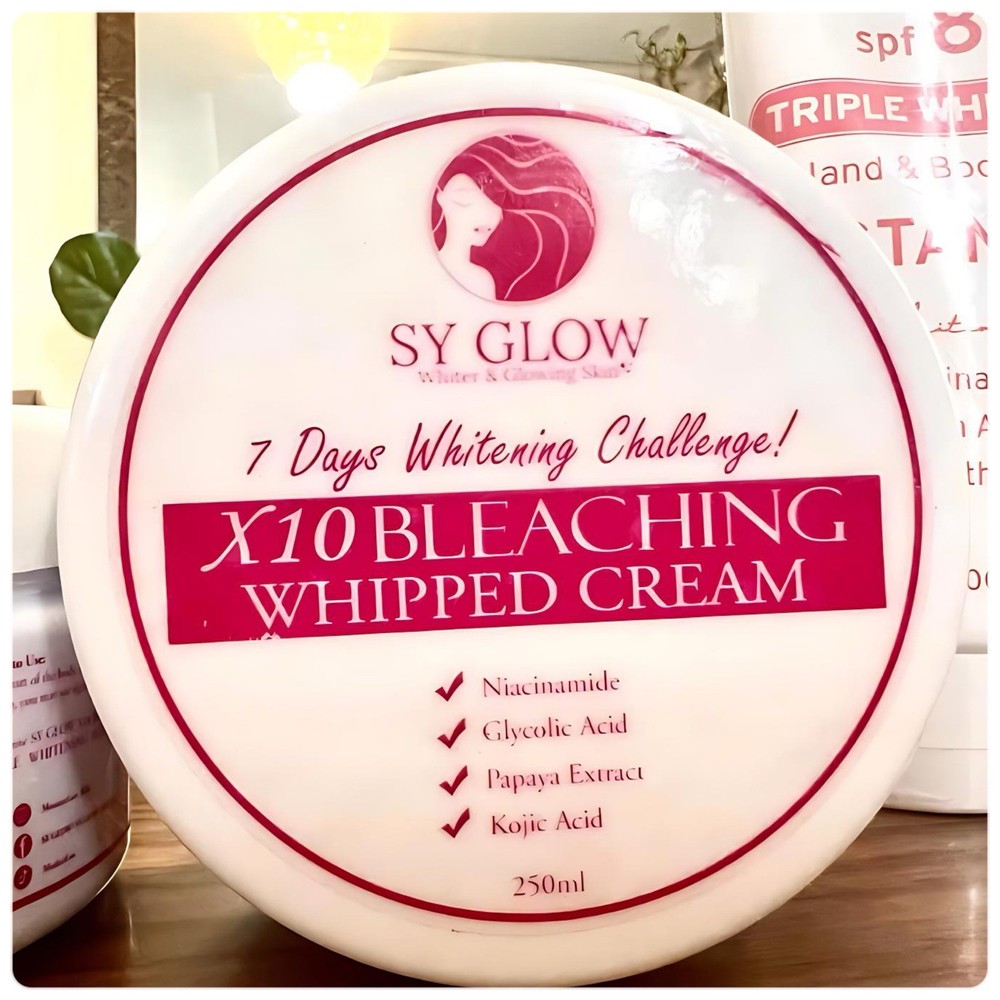 SY Glow X10 Bleaching Whipped Cream 250ml