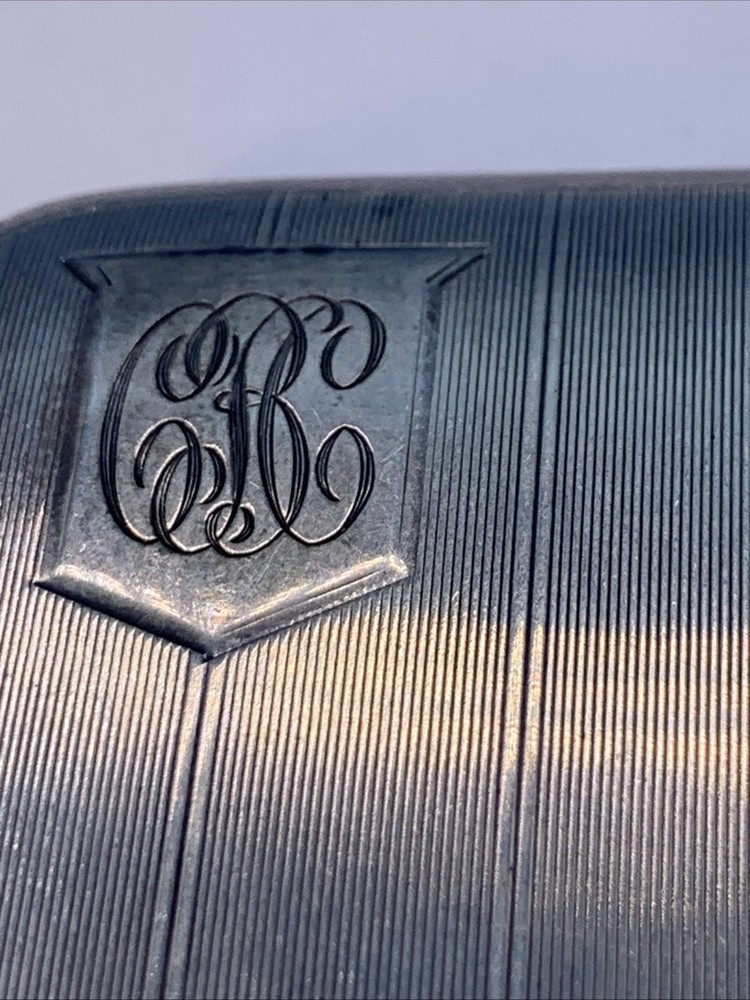 Vintage Sterling Silver Cigarette Case