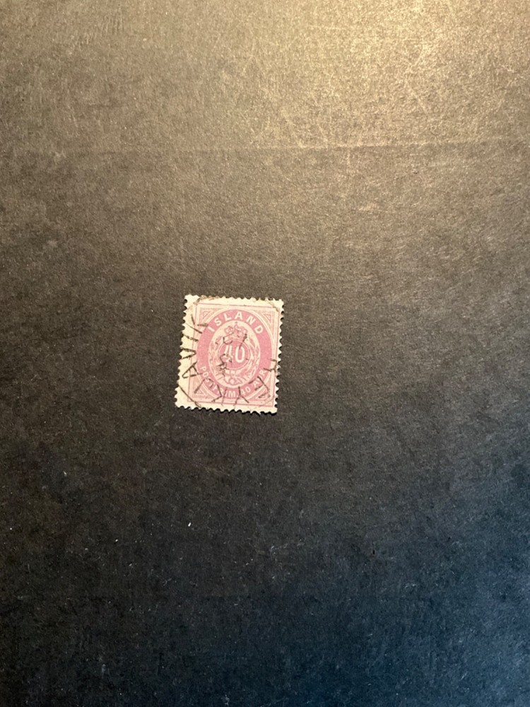 Iceland Scott #18 used
