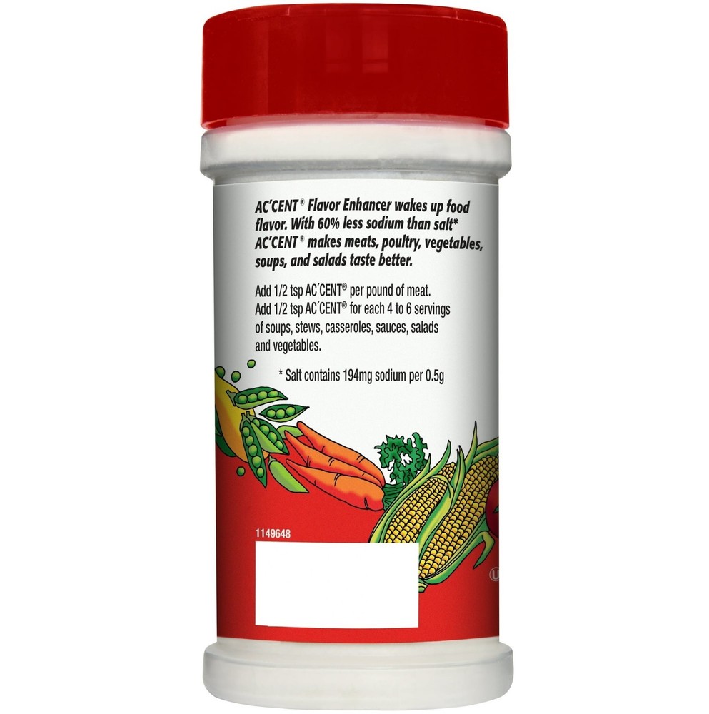 Ac’cent Flavor Enhancer (MSG), Kosher – 10 oz
