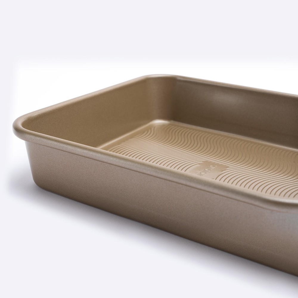 Cuisipro 13.5 x 9.5-Inch Rectangular Steel Nonstick Roasting Pan