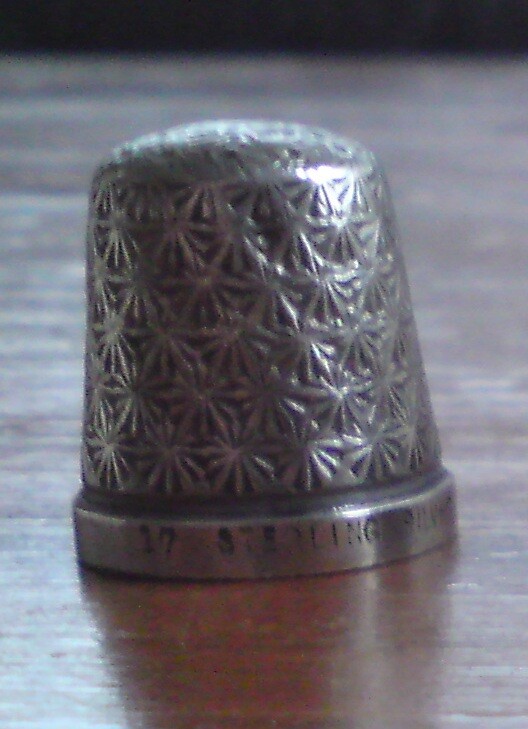STERLING SILVER THIMBLE