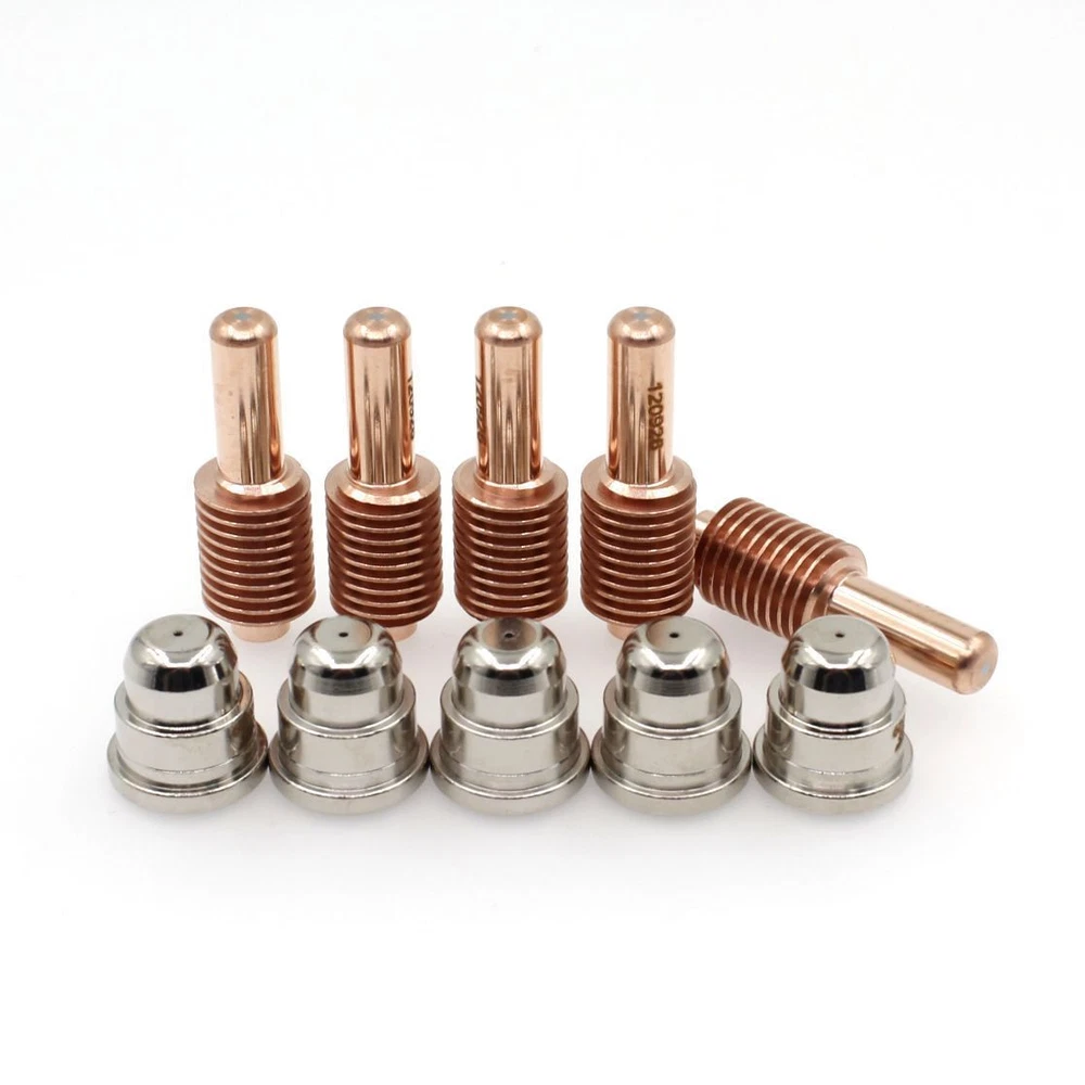 120926 Plasma Electrode 220329 Tips Nozzle for 1250 Fine Cutting Torch Pkg 10pcs